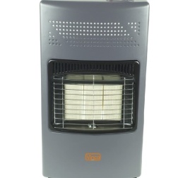 Vinco 71406 Stufa a gas con pannello infrarossi, 4200 Watt, Grigio scuro